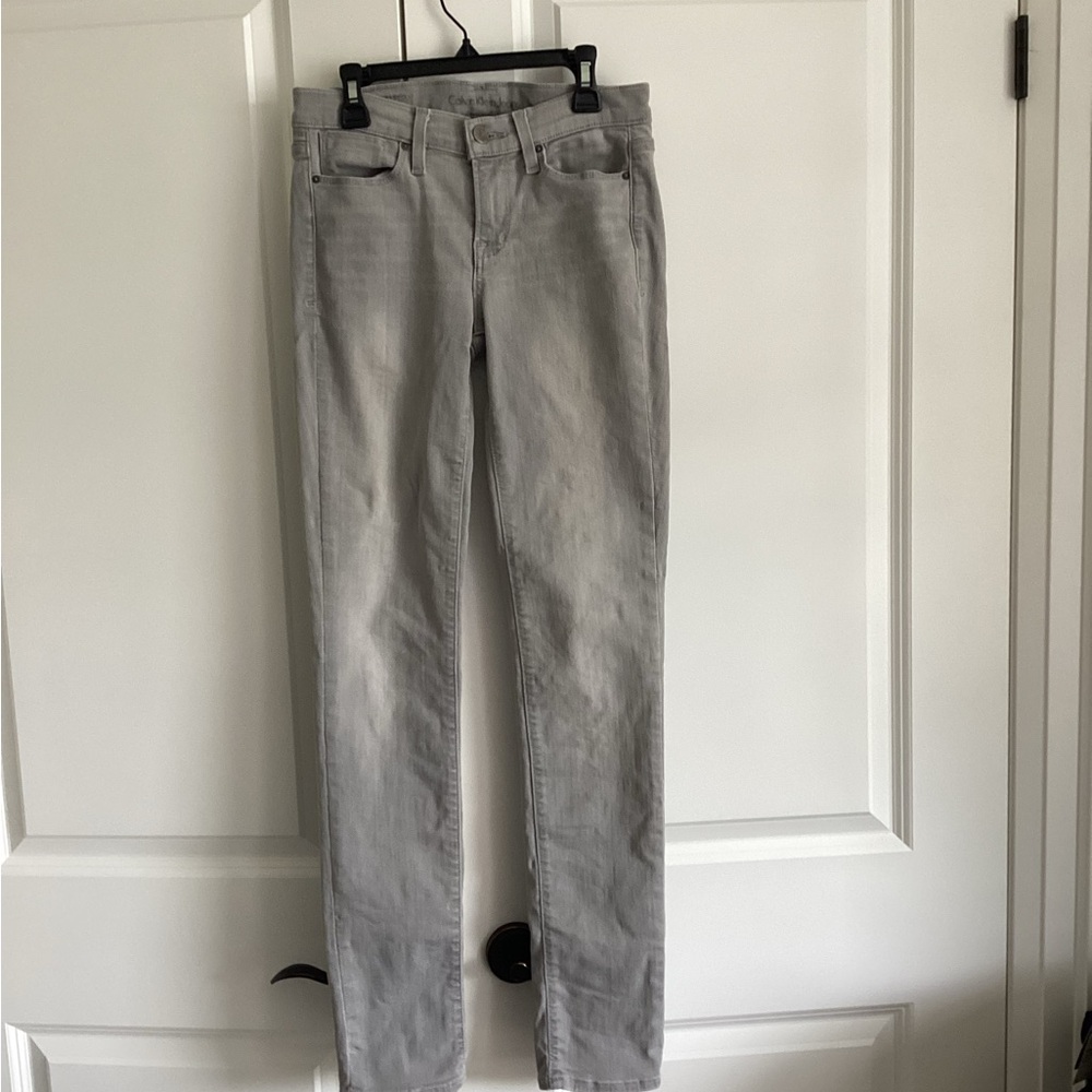 Calvin Klein Grey Skinny Jeans
